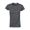 Pic-a-Tee Premium Soft Feel Charcoal Melange T-shirt