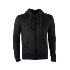 Pic-a-Tee Zipped Black hoodie