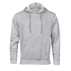 Pic-a-Tee Grey Melange hoodie with free print