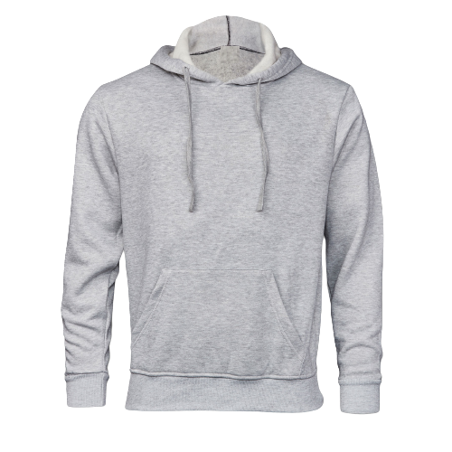 Pic-a-Tee Grey Melange hoodie with free print