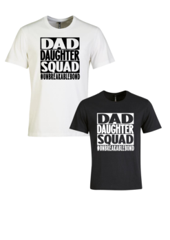 Pic-a-Tee Dad And Daughter Squad T-shirt Combo