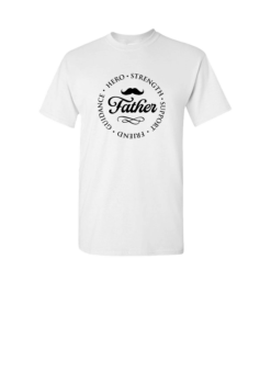 Pic-a- Tee T-shirt with Hero Father or Dad Print