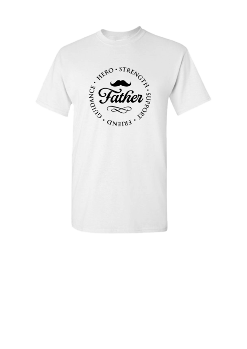 Pic-a- Tee T-shirt with Hero Father or Dad Print