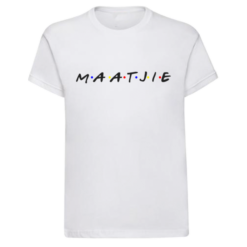 T-Shirt with MAATJIE print