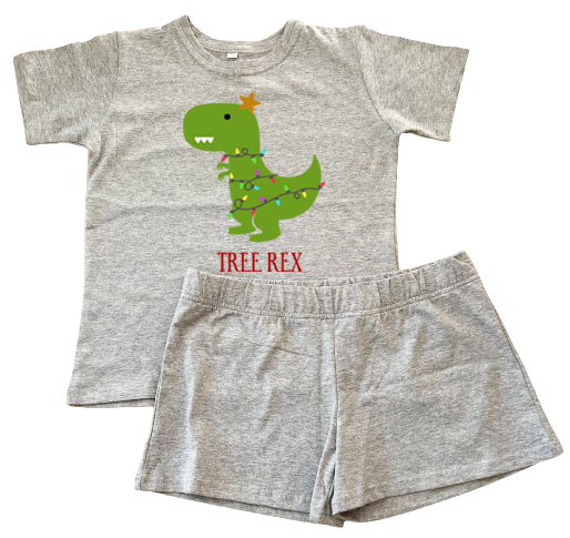 carters t rex christmas shirt