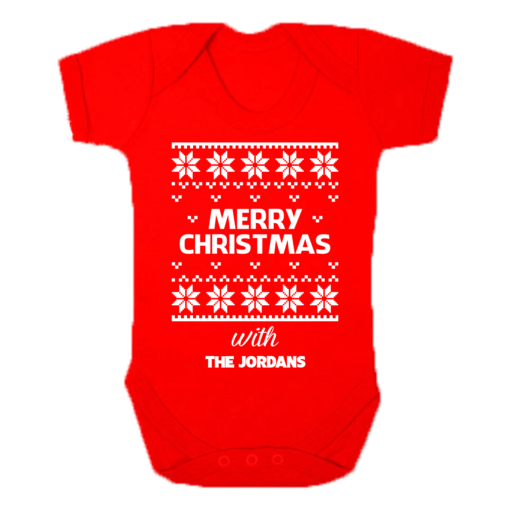Merry Christmas Family Vest just add family name