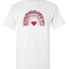 Pic-a-Tee White Tee shirt with rainbow heart print