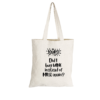 Shopper Bag with Did I buy wine instead of milk again print