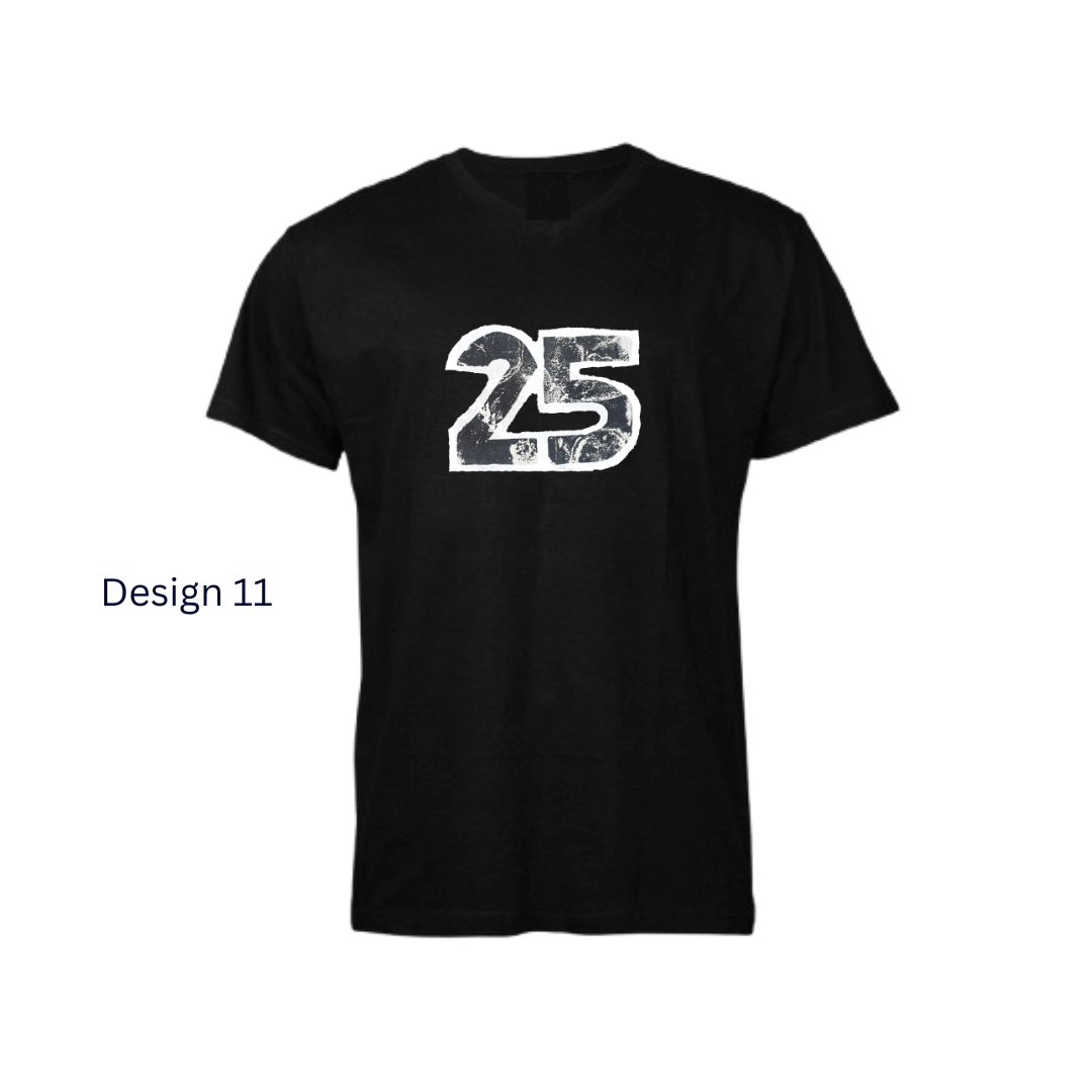 V-neck Black Design 11