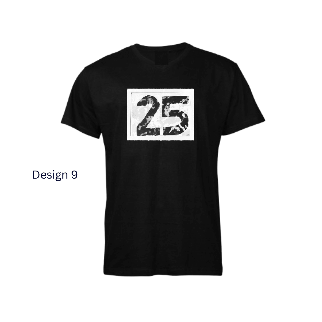 V-neck Black Design 9