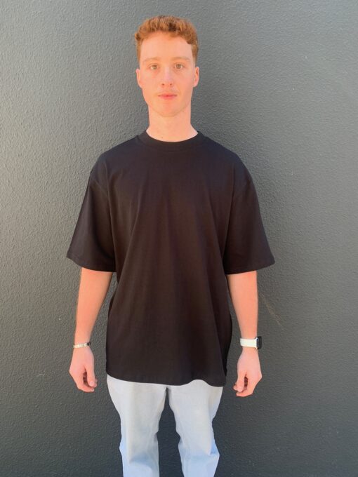 Pic-a-Tee Black Oversized T-shirt