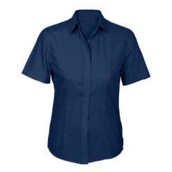 Pic-a-Tee Ladies Collar Lounge Shirt navy