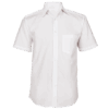 Pic-a-Tee Collar Mens Short Sleeve T-shirt White