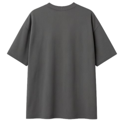 Pic-a-Tee Oversized Charcoal T-shirt Back