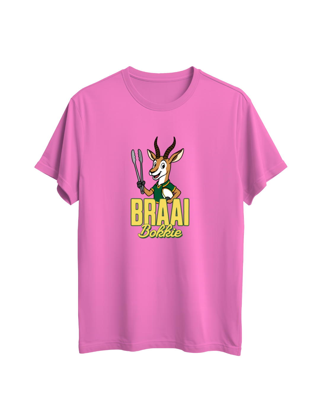 3 (1) Pic-a-Tee Kids Braai Bokkie with tongs T-shirt