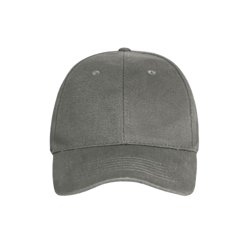 Pic-a-Tee Baseball Cap with Initials Charcoal