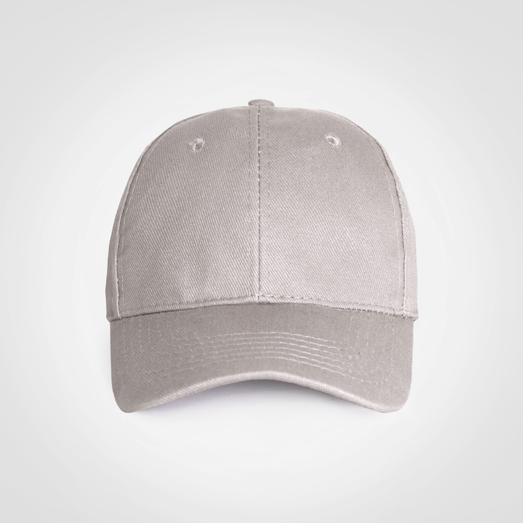 Pic-a-Tee Baseball Cap with Initials Grey