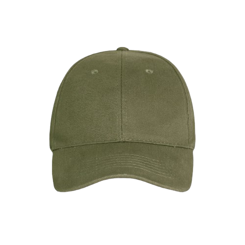 Pic-a-Tee Baseball Cap with Initials Olive