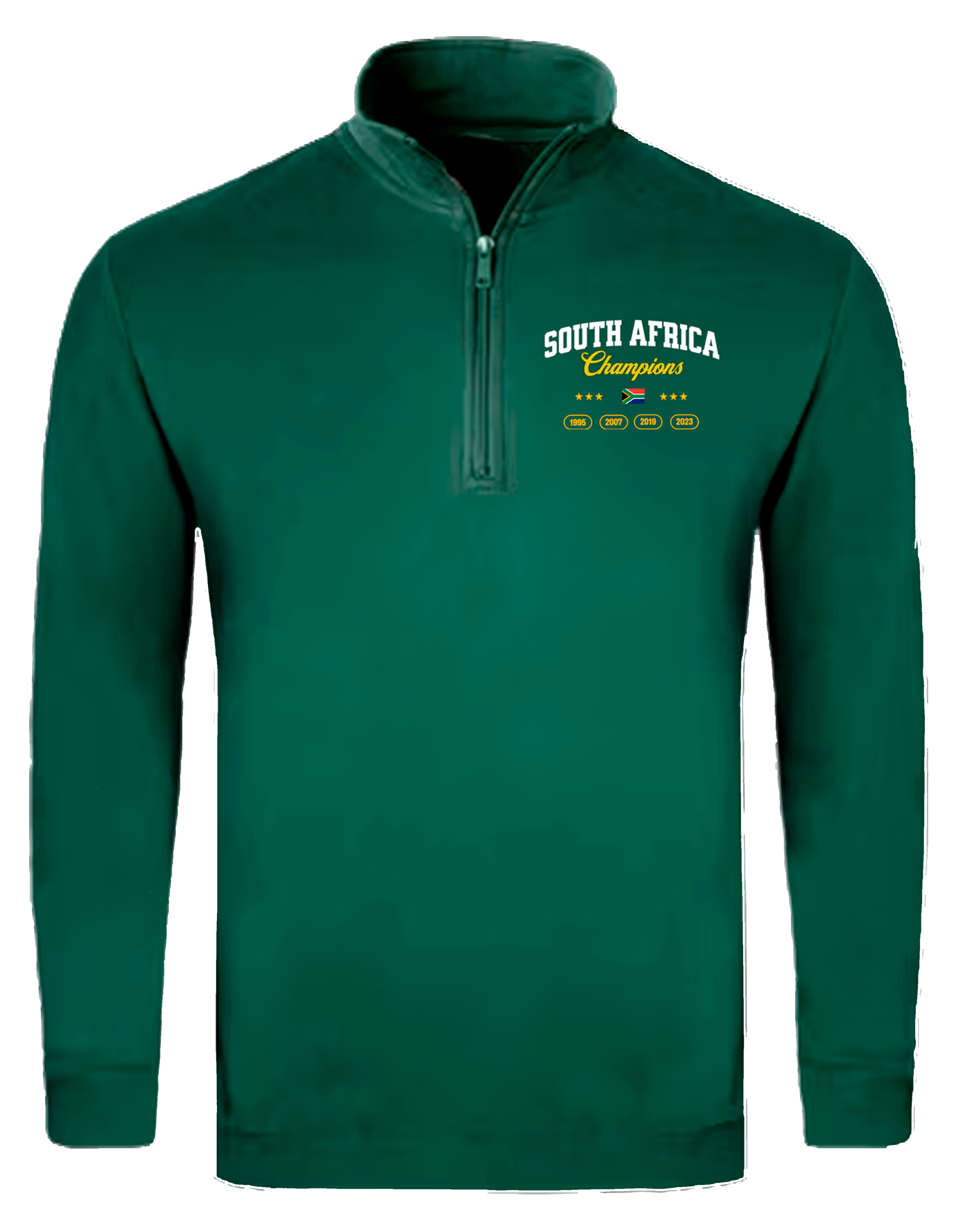 3Quarter_Champion Pic-a-Tee South Africa Champions Zipped Sweater