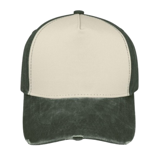 Pic-a-Tee_Premium_5_Panel_Washed_Cap_Olive