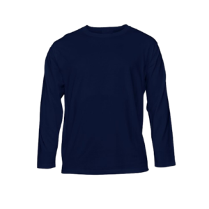 Pic-a-Tee Long Sleeved Navy Kids t-shirt