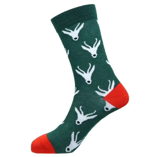 Rudolph Christmas Socks