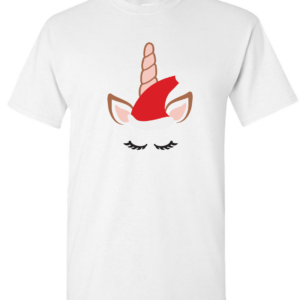 Unicorn Christmas T-Shirt (1yr - 4XL)
