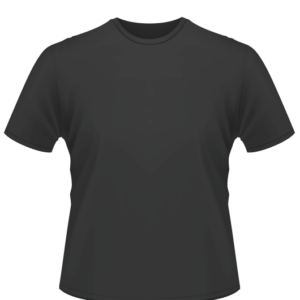SwifTee Personalised T-Shirt Black (Add Design)