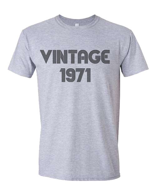SwifTee T-Shirt with Vintage Retro Print (Select Options) - Image 2