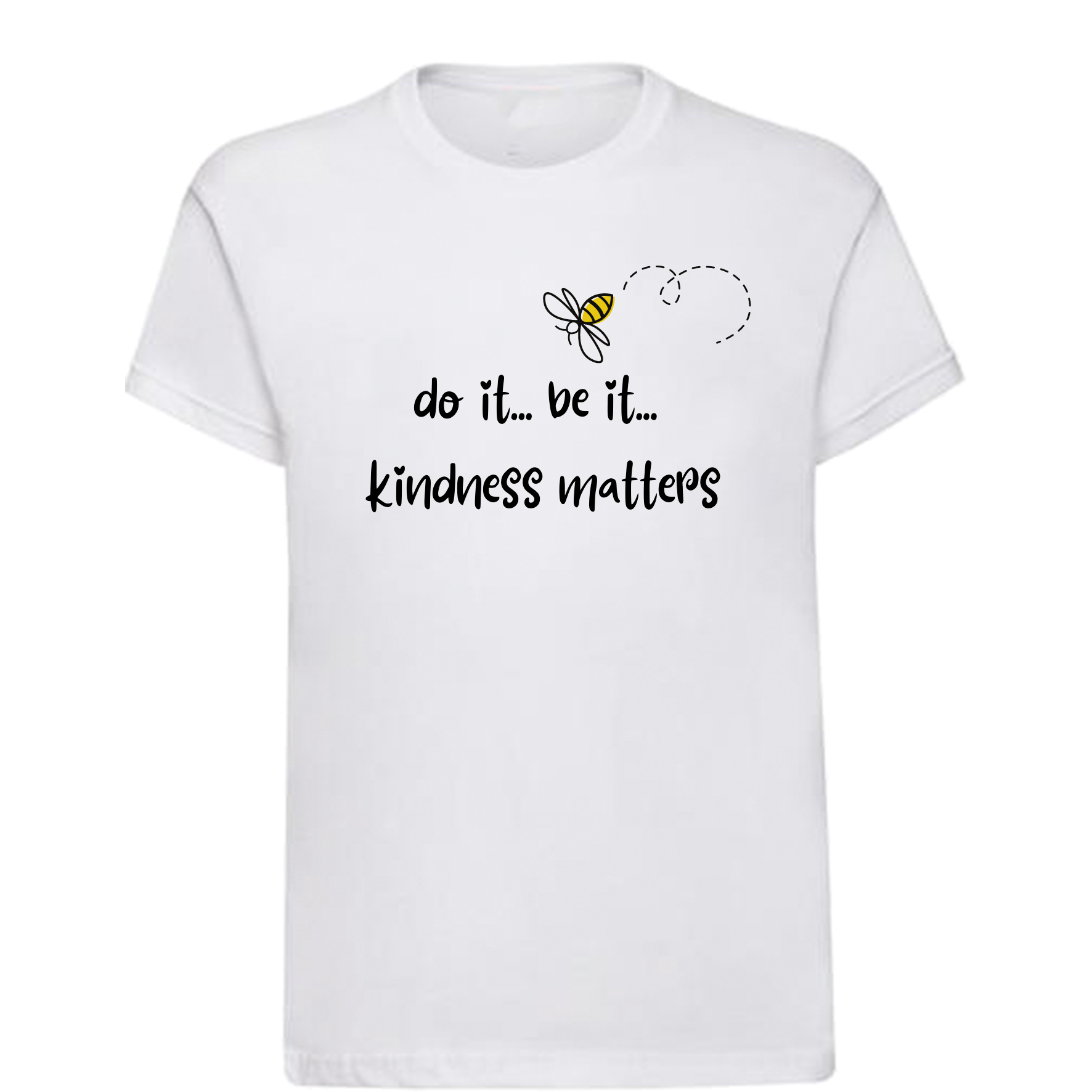 T-Shirt with Kindness Matters Print