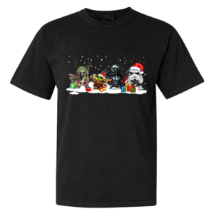 Christmas T-Shirt with Starwars Print (1yr - 4XL)