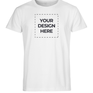 White Tee with A5 DTG Print (Select Style)