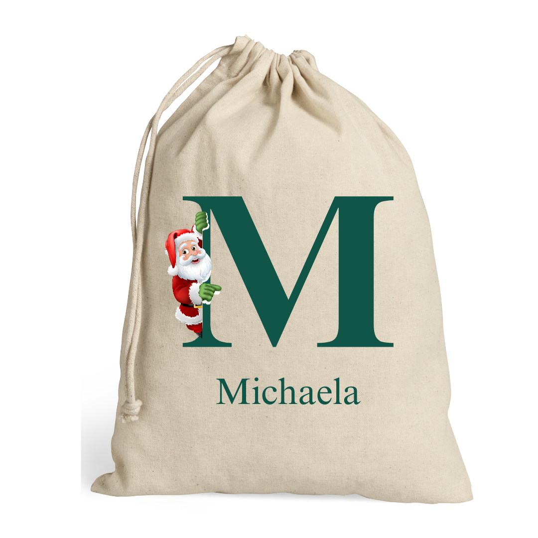 Christmas Personalised Santa Sack (Add Name)