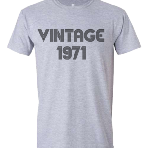 SwifTee T-Shirt with Vintage Retro Print (Select Options)