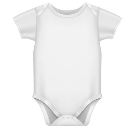 SwifTee Short Sleeve Baby Bodyvest (Add Design)