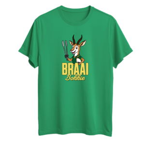 Adult Classic SA Braai Bokkie T-shirt (Select Colours)