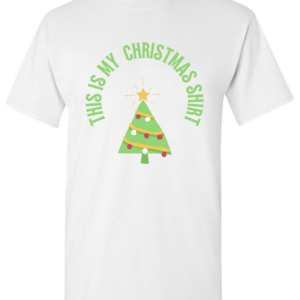My Christmas T-Shirt with Tree Print (1yr - 4XL)