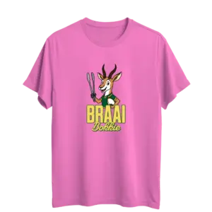 Kids SA Braai Bokkie T-shirt (Select Colours)