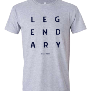 SwifTee T-Shirt with Legendary Since Print (Select Options)